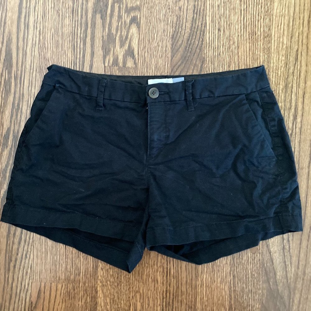 Old Navy Black Khaki Shorts